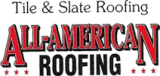 Tile and Slate Roofing. All-American Roofing website by WebDebSites.